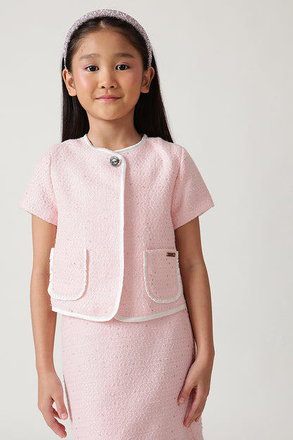 Girls Pink Blazer