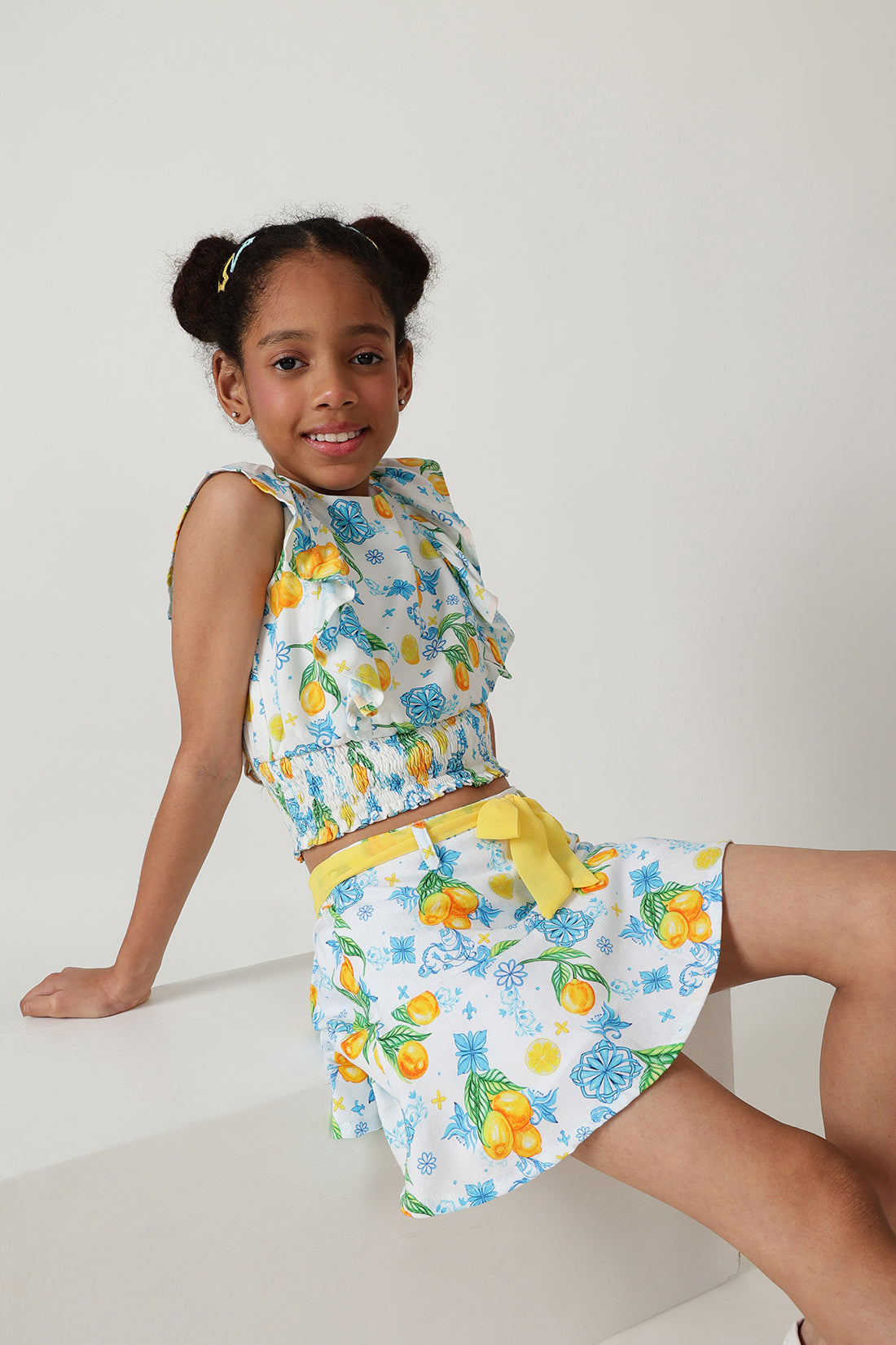 Buy Girls Multicolor Printed Tops By Regular Fit | One Friday