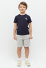 One Friday Navy Blue Relaxed Tee
