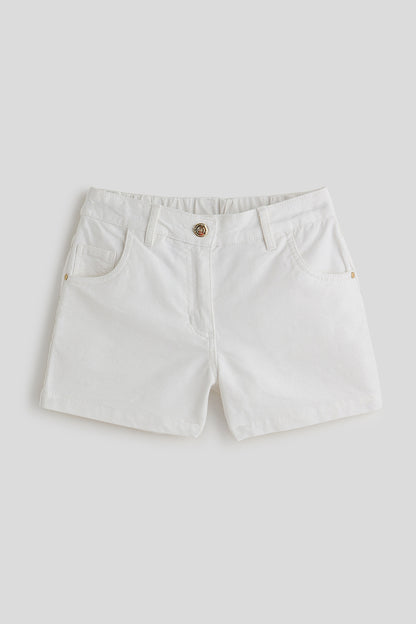 Girls Off White Short
