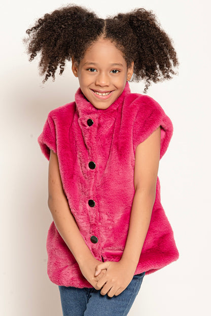 Girls Sleeveless Jacket