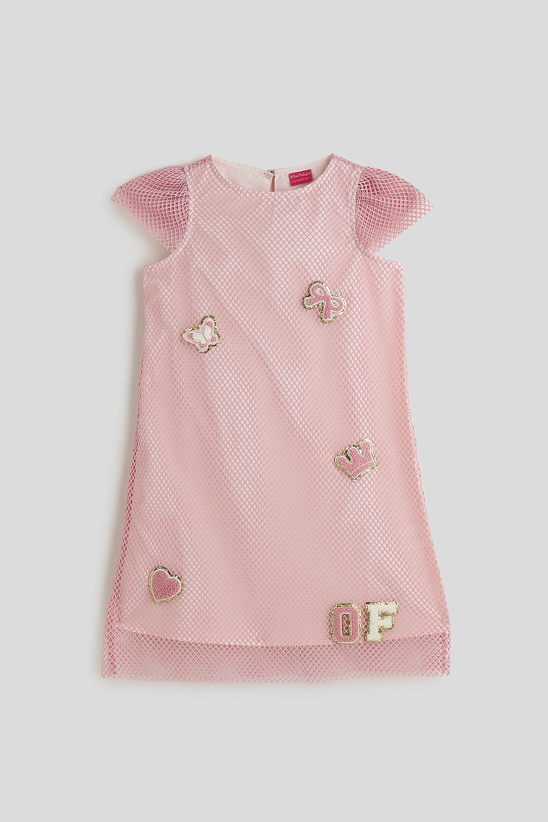 Buy Pink Lace Dress for Baby Girl | One Friday