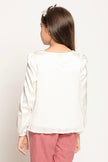 One Friday Off White Solid Top - One Friday World