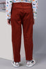 One Friday Kids Boys Brown Cotton Trouser - One Friday World