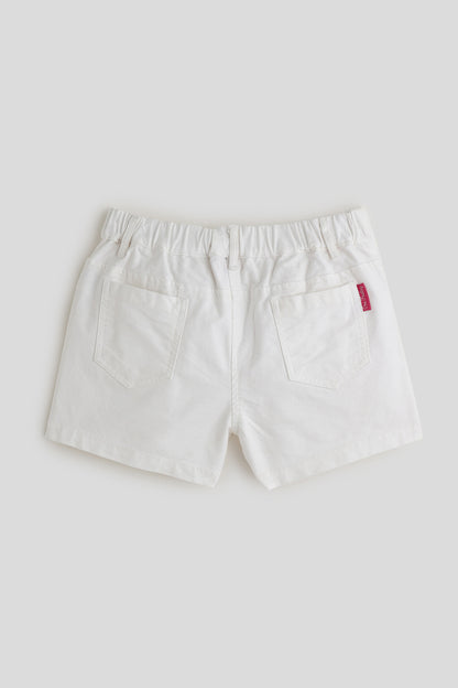 Girls Off White Short