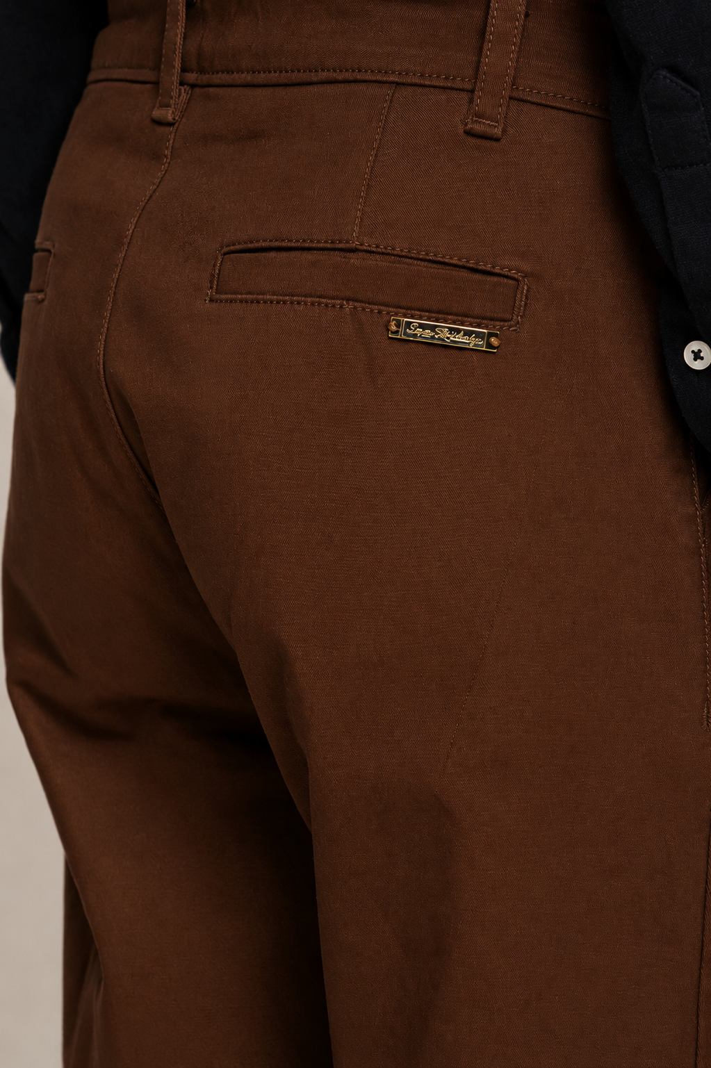 Boys Rust Straight Fit Trouser