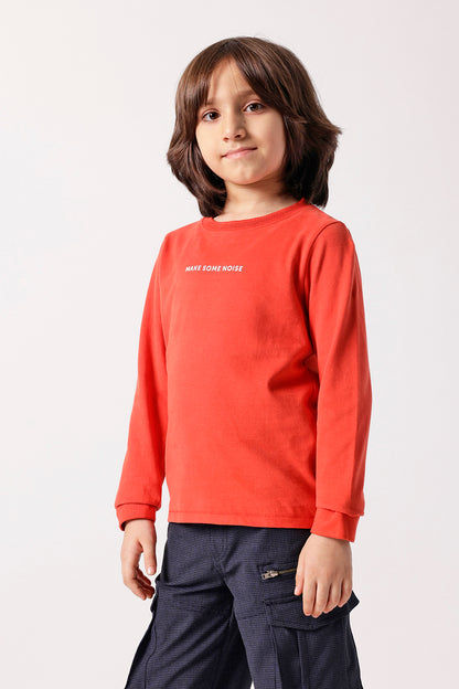 Boys Orange T-Shirt