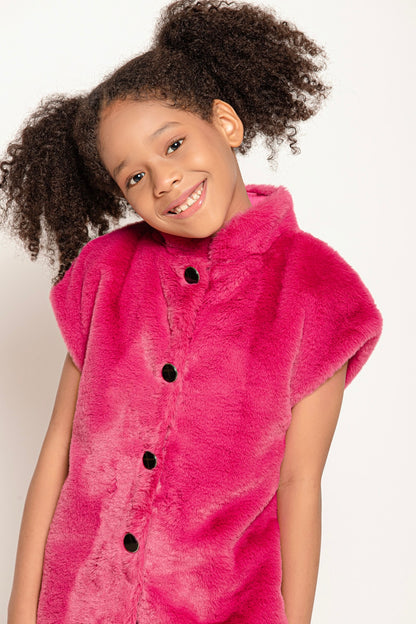 Girls Sleeveless Jacket