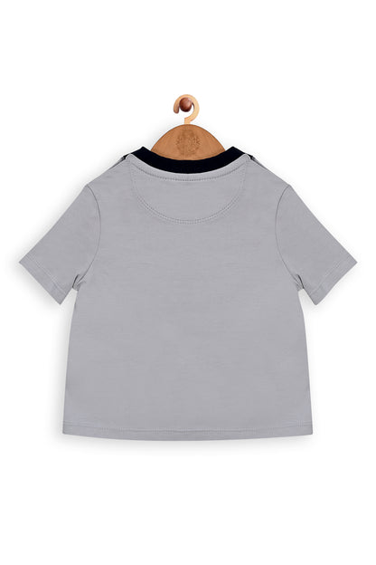 One Friday Grey Shark Fish T-shirt