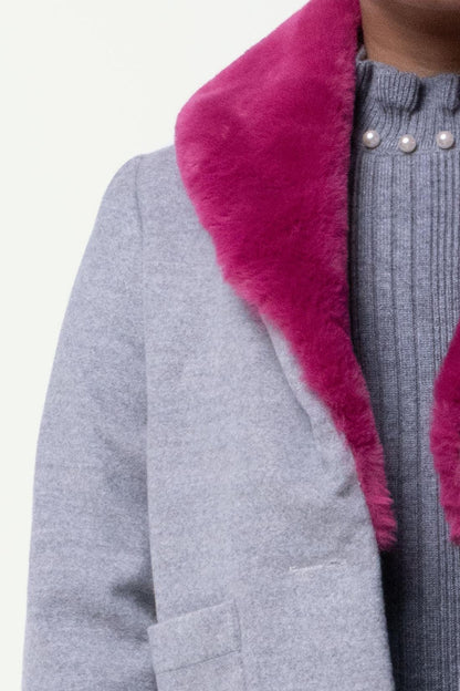 Girls Grey Haven Overcoat
