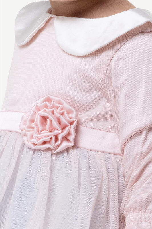Baby Girls Pink Animal Printed Dress