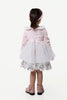 One Friday Baby Girls Pink Animal Printed Dress