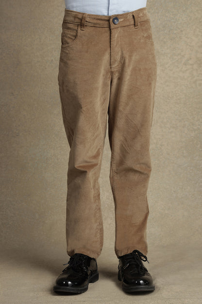 Boys Camel Coloured Trouser