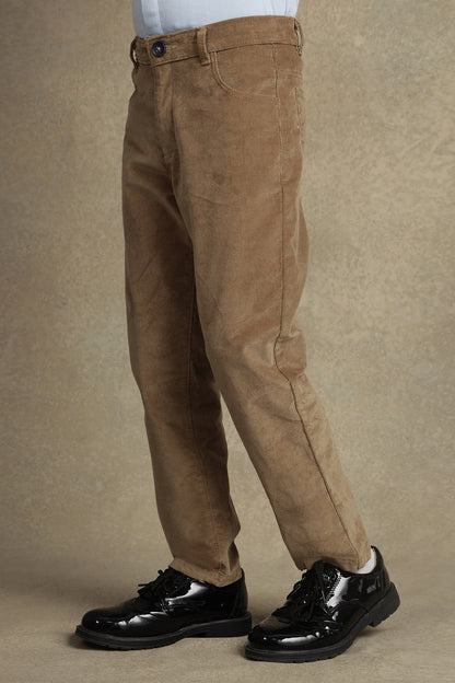 Boys Camel Coloured Trouser