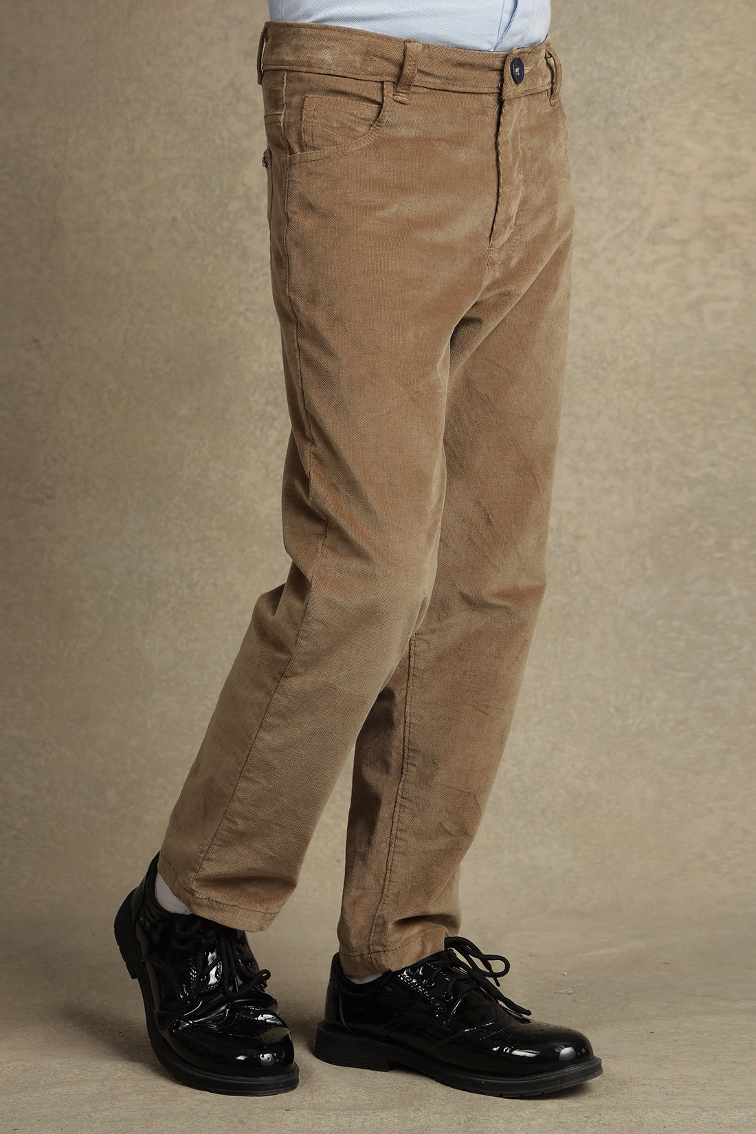 Boys Camel Coloured Trouser