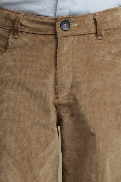Boys Camel Coloured Trouser