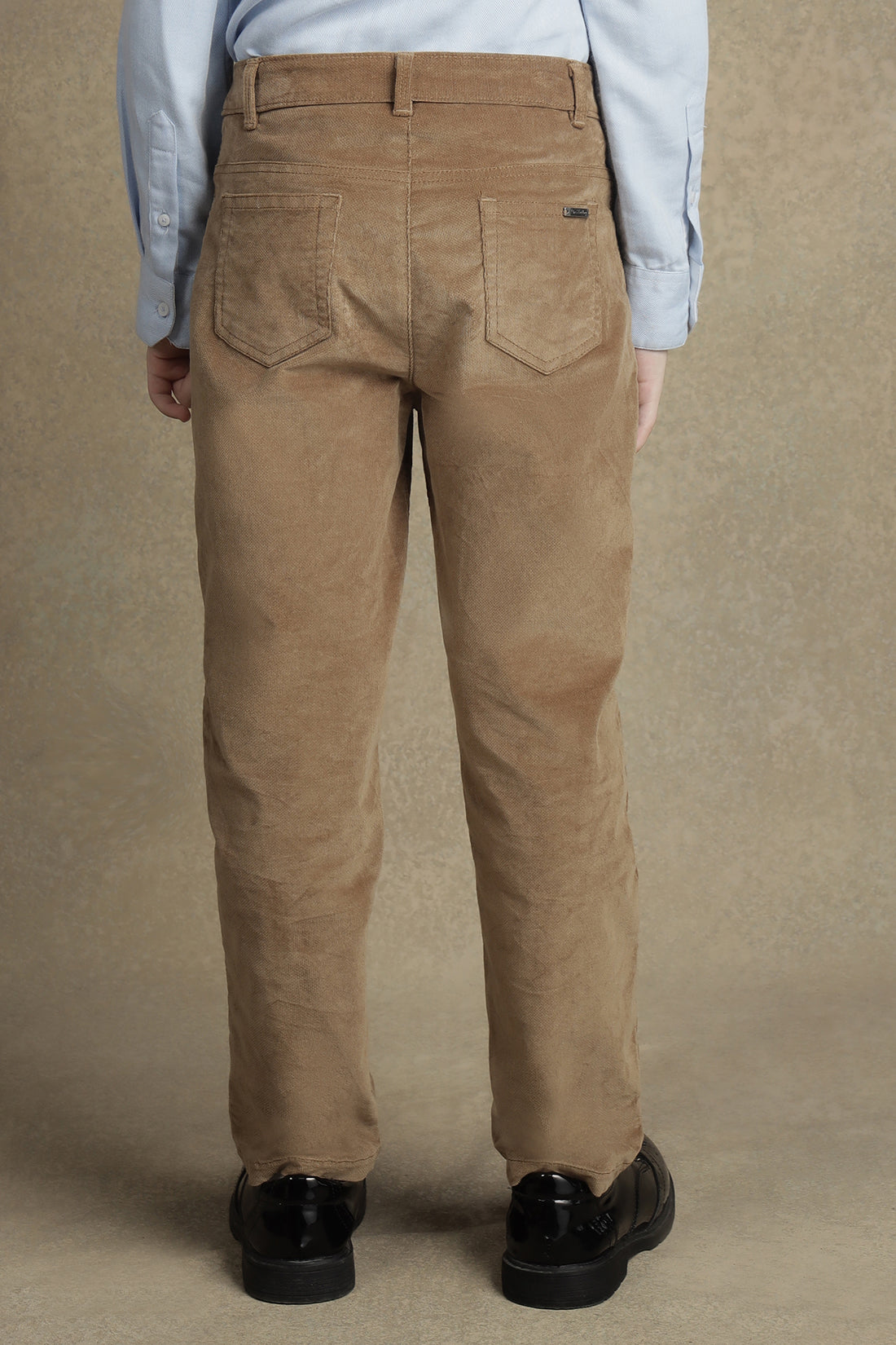 Boys Camel Coloured Trouser
