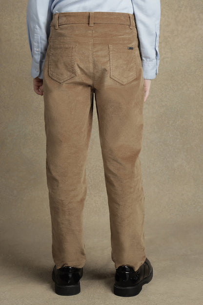 Boys Camel Coloured Trouser