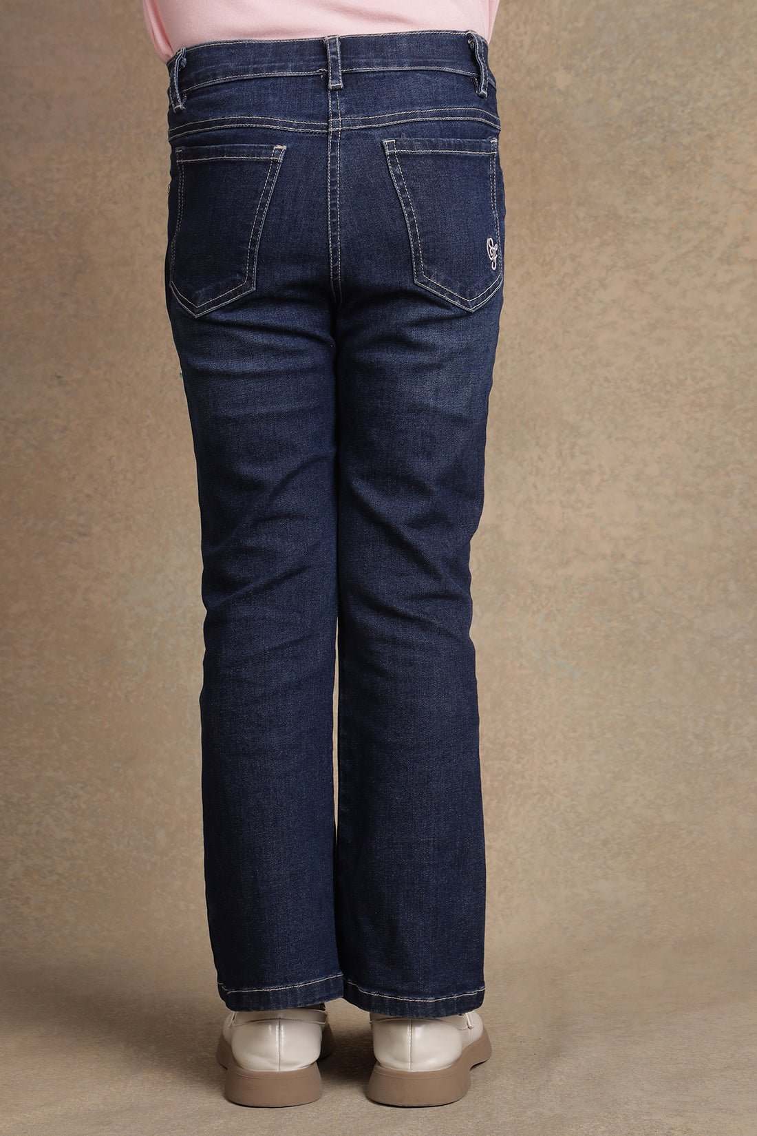 Girls Blue Denim Jeans – Regular Fit