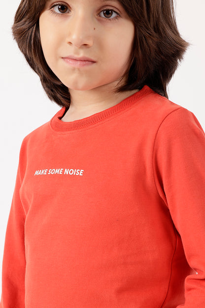 Boys Orange T-Shirt