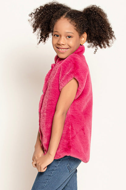 Girls Sleeveless Jacket