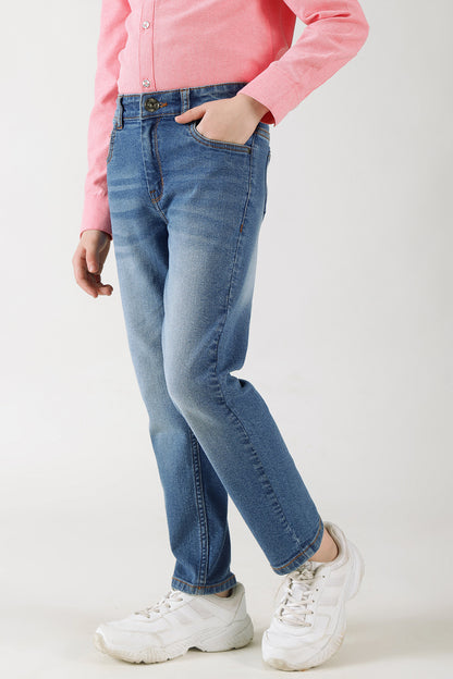 One Friday Boys Blue Denim Jeans