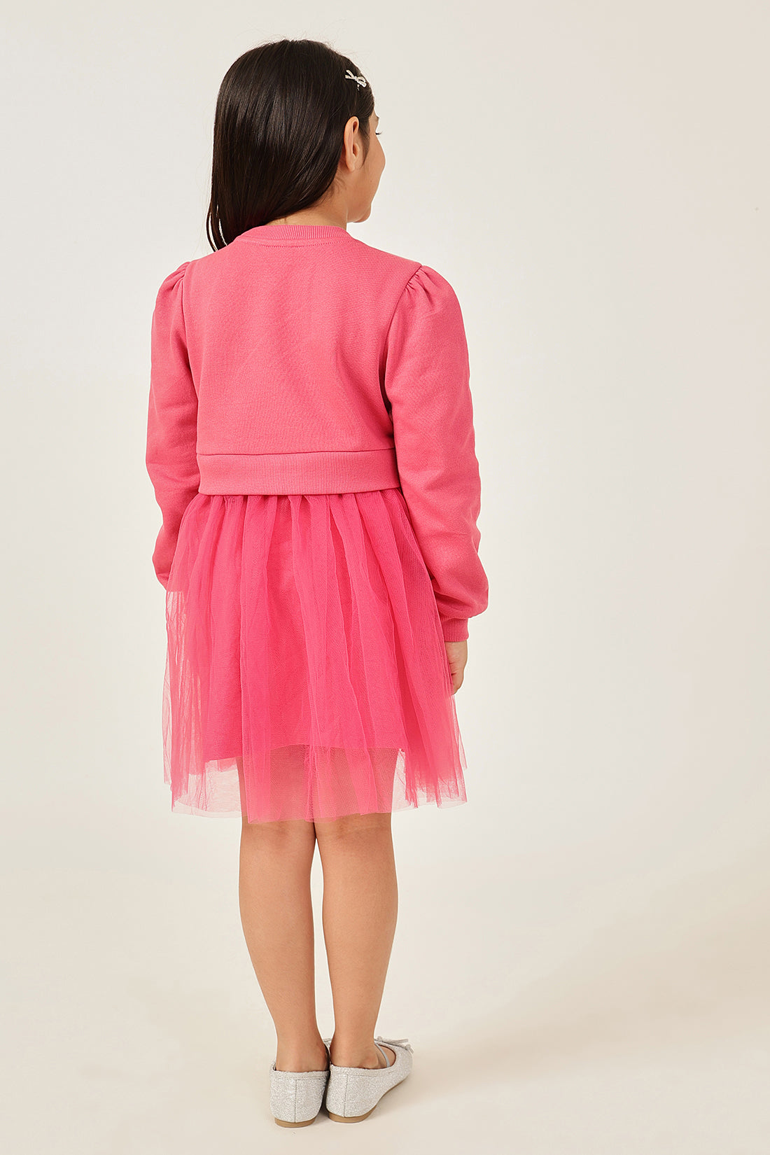 Boys Solid Cotton Knit Cap Sleeve Dress