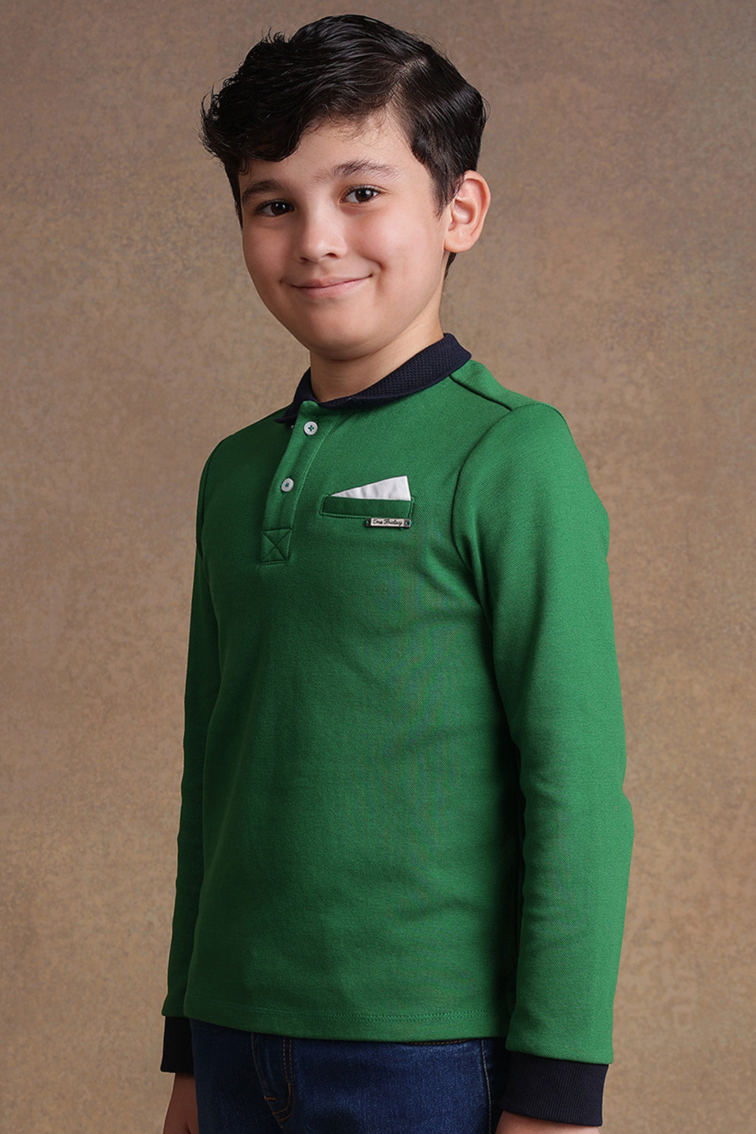 Boys Green T-shirt