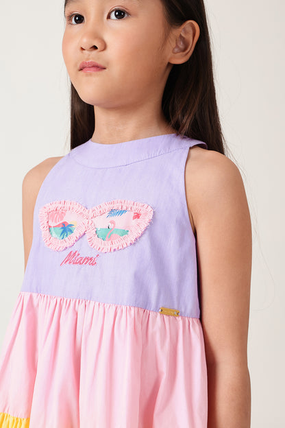 One Friday Girls Multi Solid Dress