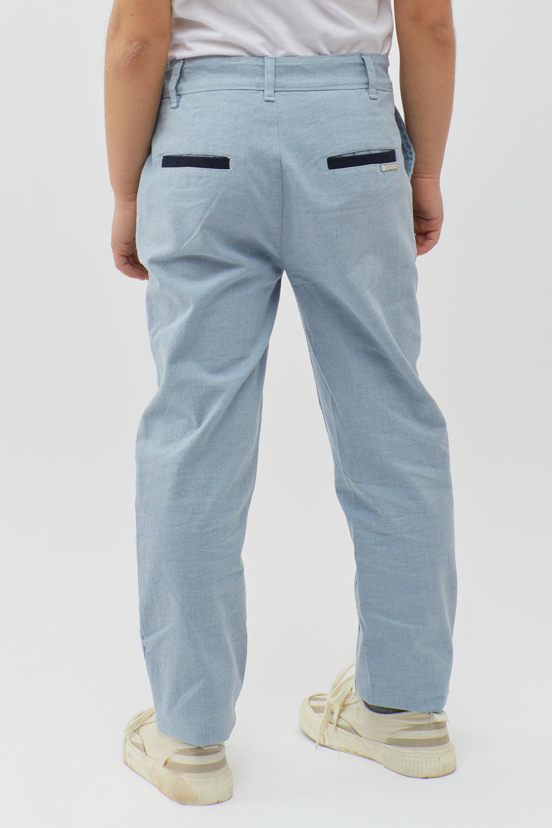 One Friday Blue Mickey Trouser