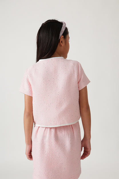 Girls Pink Blazer