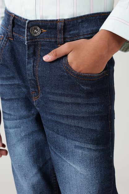 One Friday Boys Blue Denim Jeans