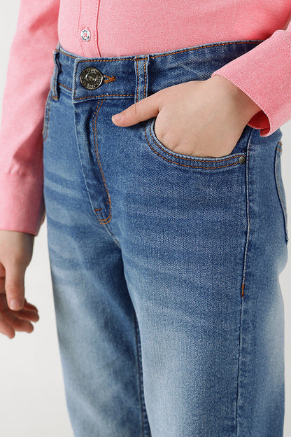 One Friday Boys Blue Denim Jeans