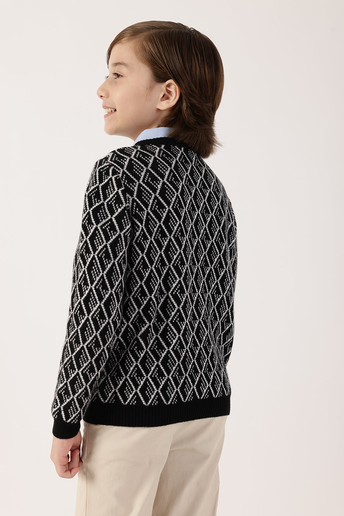 Boys Black Sweater | One Friday