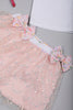 One Friday Baby Girls White Top and Pink Sequined Skirt Set