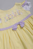 One Friday Baby Girls Yellow Printed 100% Cotton Dress - One Friday World