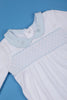 One Friday Infants Girls White Peter Pan Cotton Sleepsuit
