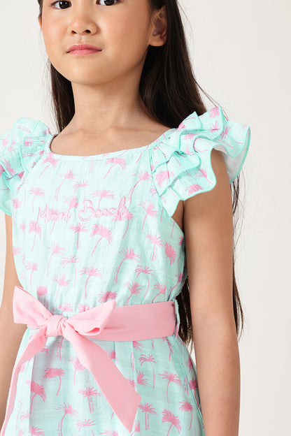 Buy Mint Colour Dress for Girls Online | One Friday