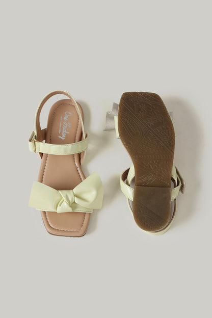 Girls Lemon Solid Sandal