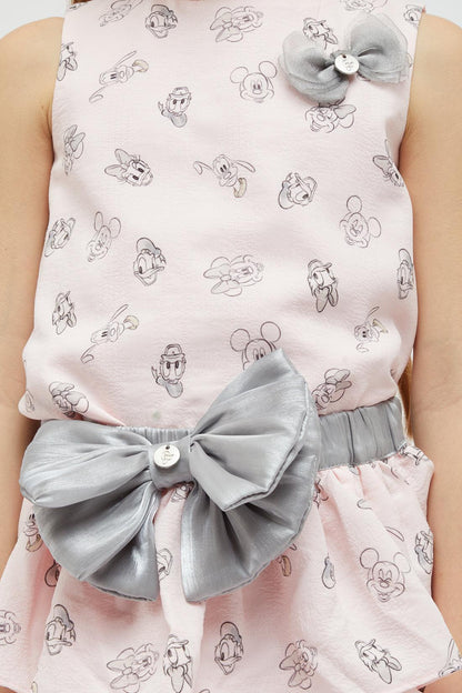 One Friday Pink And Grey Skirt - One Friday World