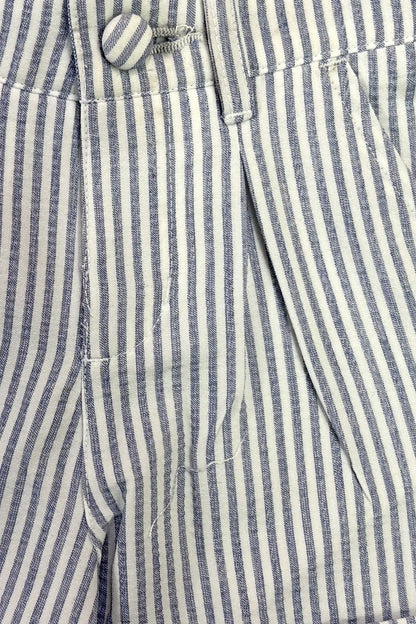 Baby Boys Blue Striped Shorts