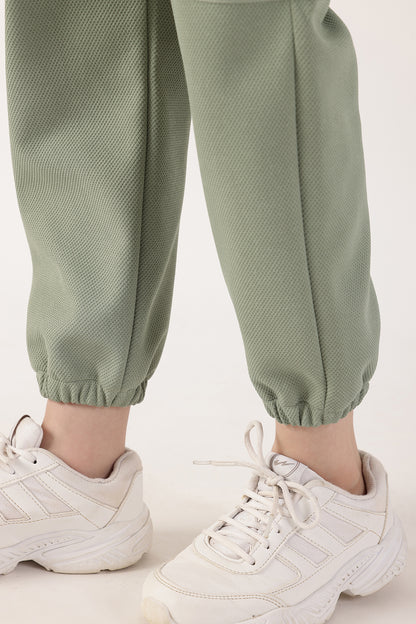 Boys Sage Green Joggers