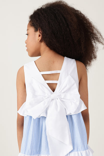 One Friday Girls Multi Stripes Dress