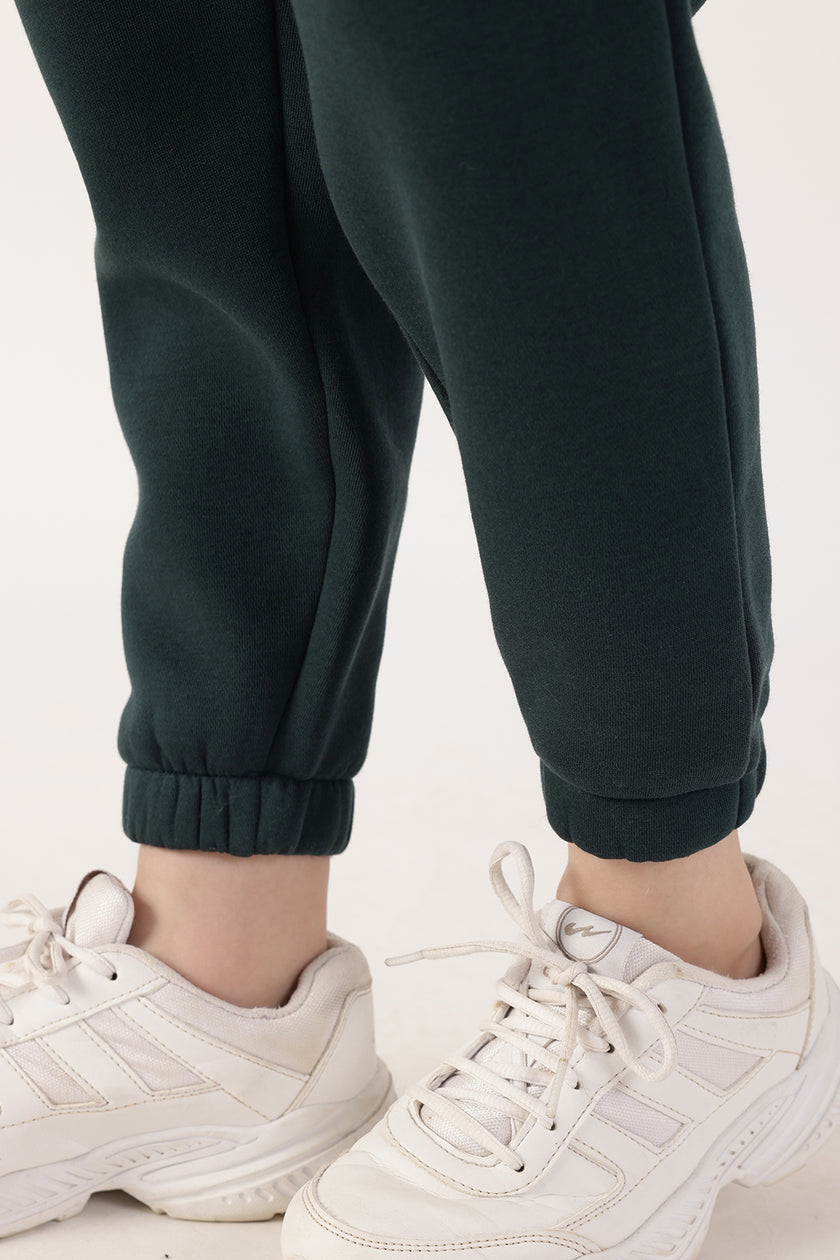 One Friday Boys Green Joggers