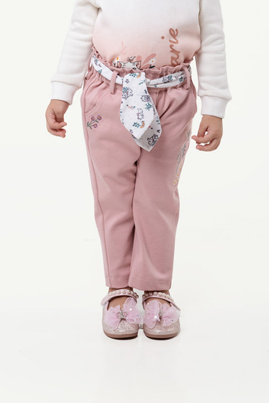 Baby Girls Pink Aristocats Trouser