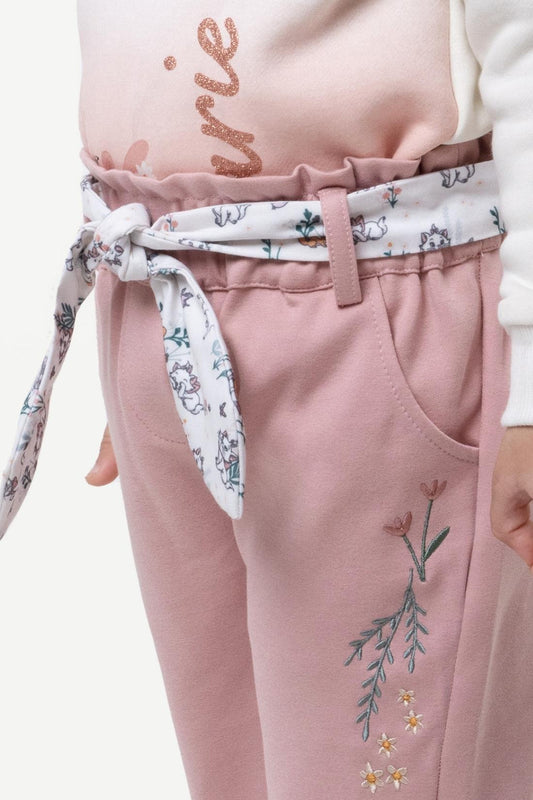 Baby Girls Pink Aristocats Trouser