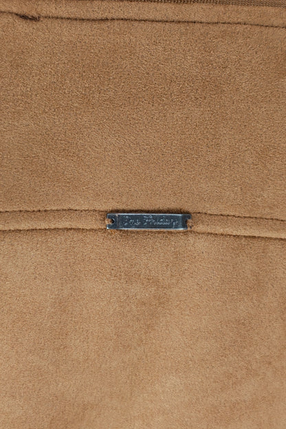Boys Brown Solid Zip Jacket