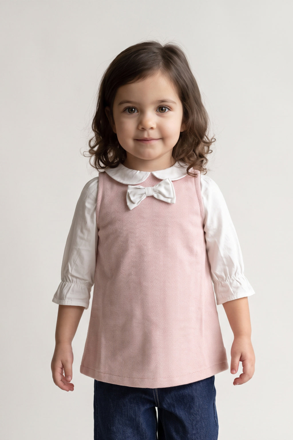 Baby Girls Multi Cotton Embellished Sleeveless Set