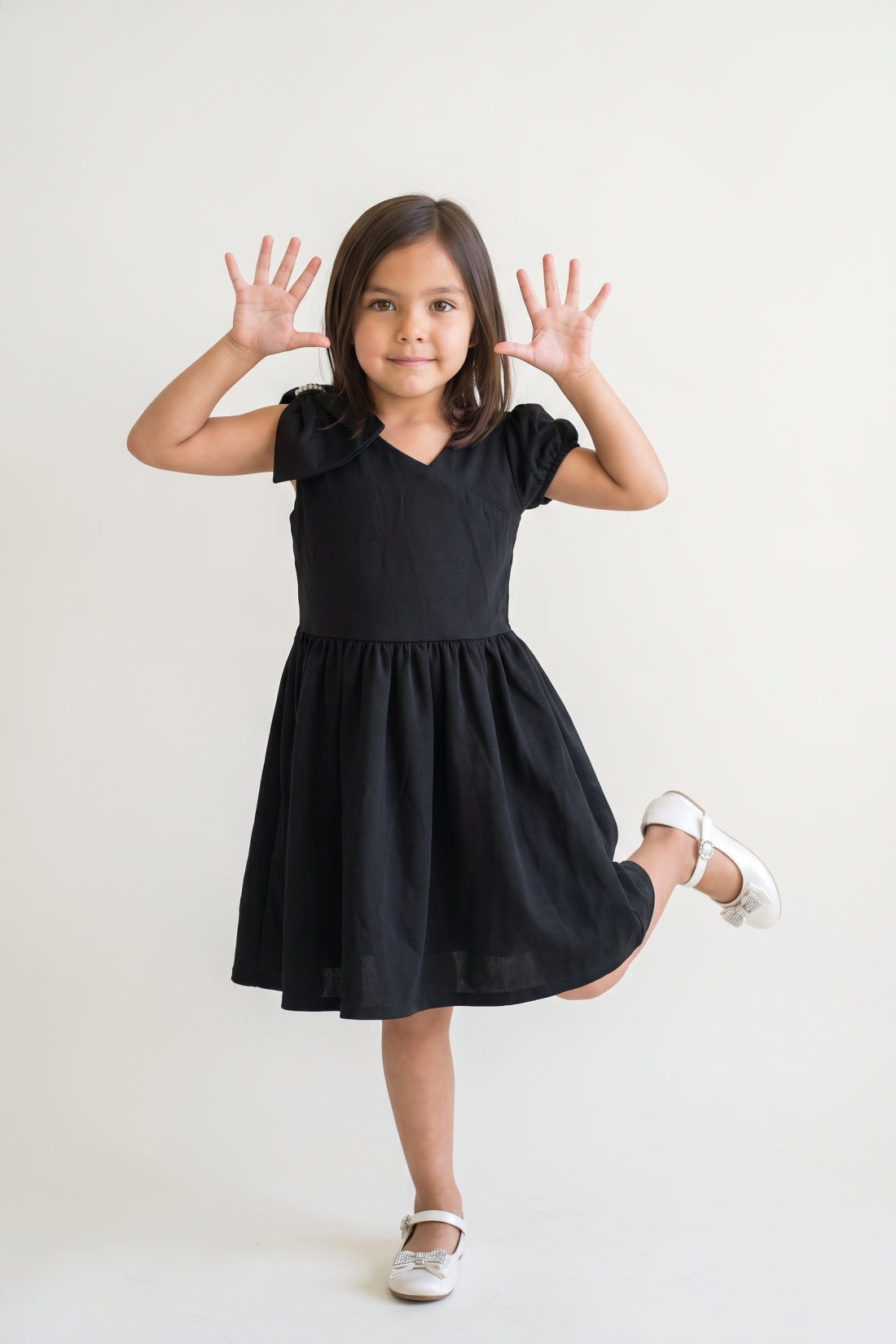Black Laser Cut Mesh Sleeveless Dress