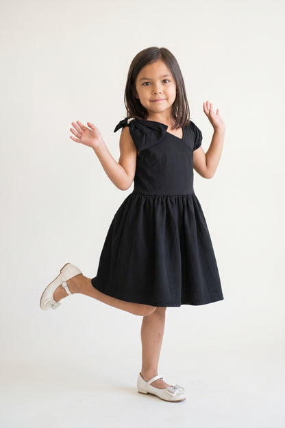 Black Laser Cut Mesh Sleeveless Dress